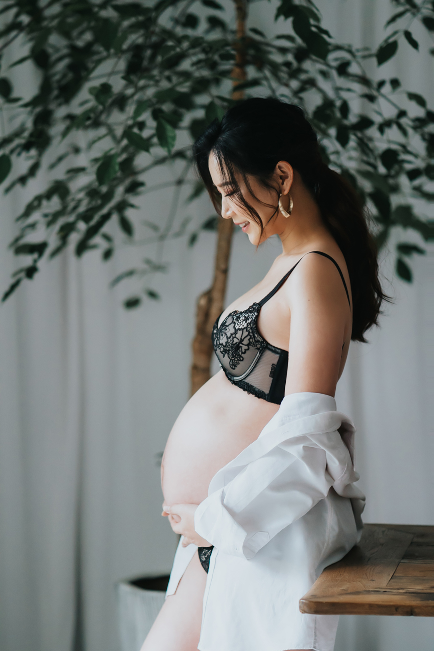 孕婦寫真,孕婦照,婚攝子安,家庭寫真,pregnant,喬治麥斯家庭寫真