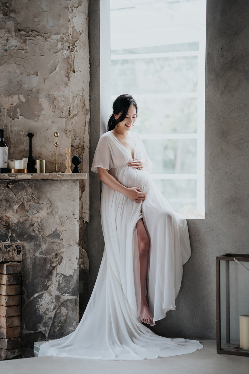 孕婦寫真,孕婦照,婚攝子安,pregnant,喬治麥斯家庭寫真