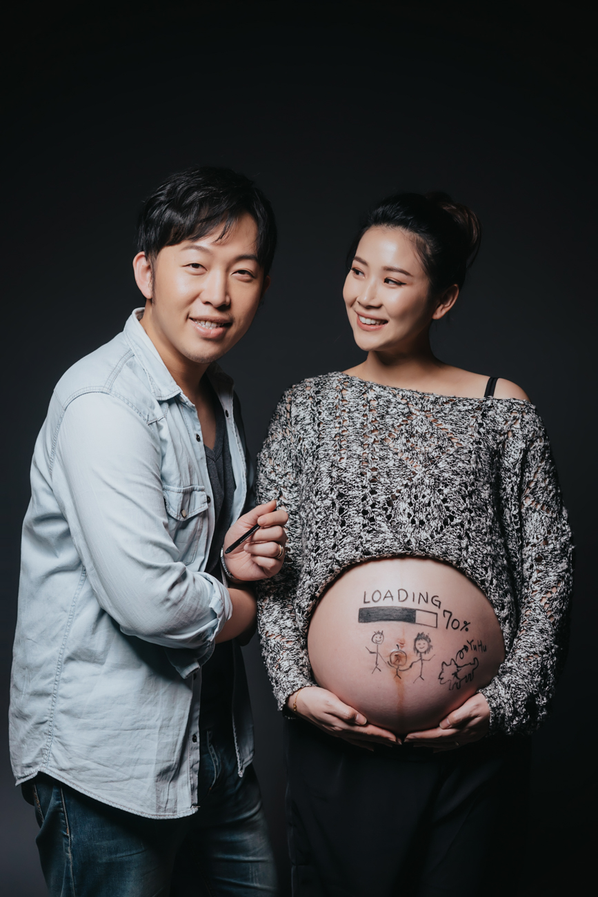 孕婦寫真,孕婦照,婚攝子安,家庭寫真,pregnant,喬治麥斯家庭寫真