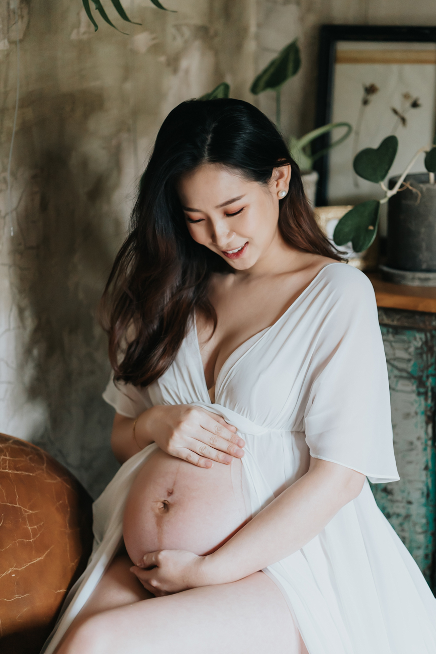 孕婦寫真,孕婦照,婚攝子安,家庭寫真,pregnant,喬治麥斯家庭寫真