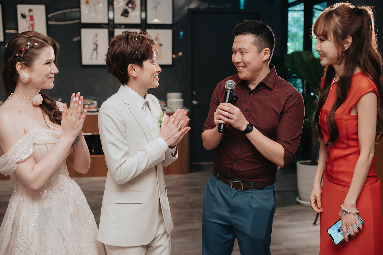 婚攝,RenBistronomy,婚攝Anker,婚攝子安,婚攝Cody,鄭靚歆,鄭采熙,同志婚禮,同性婚禮,女女婚禮,藝人婚禮,美式婚禮,推薦婚攝,喬治麥斯婚禮攝影 