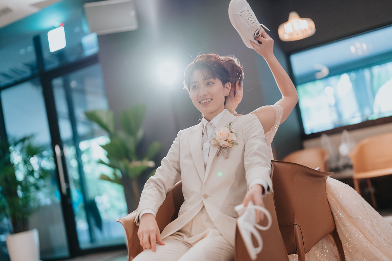 婚攝,RenBistronomy,婚攝Anker,婚攝子安,婚攝Cody,鄭靚歆,鄭采熙,同志婚禮,同性婚禮,女女婚禮,藝人婚禮,美式婚禮,推薦婚攝,喬治麥斯婚禮攝影 